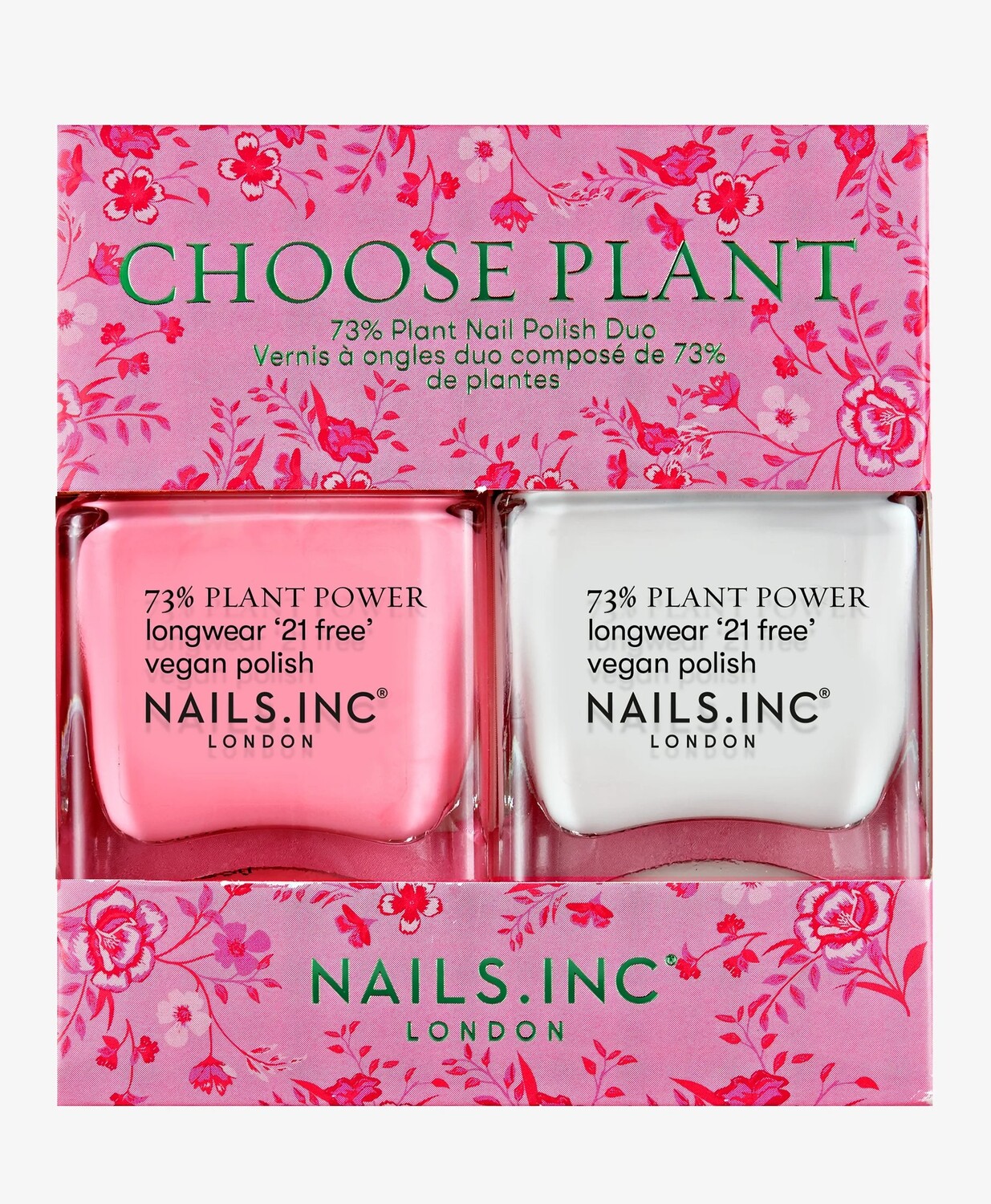 

Набор лаков для ногтей Nails Inc Duo Choose Plant, 2 предмета