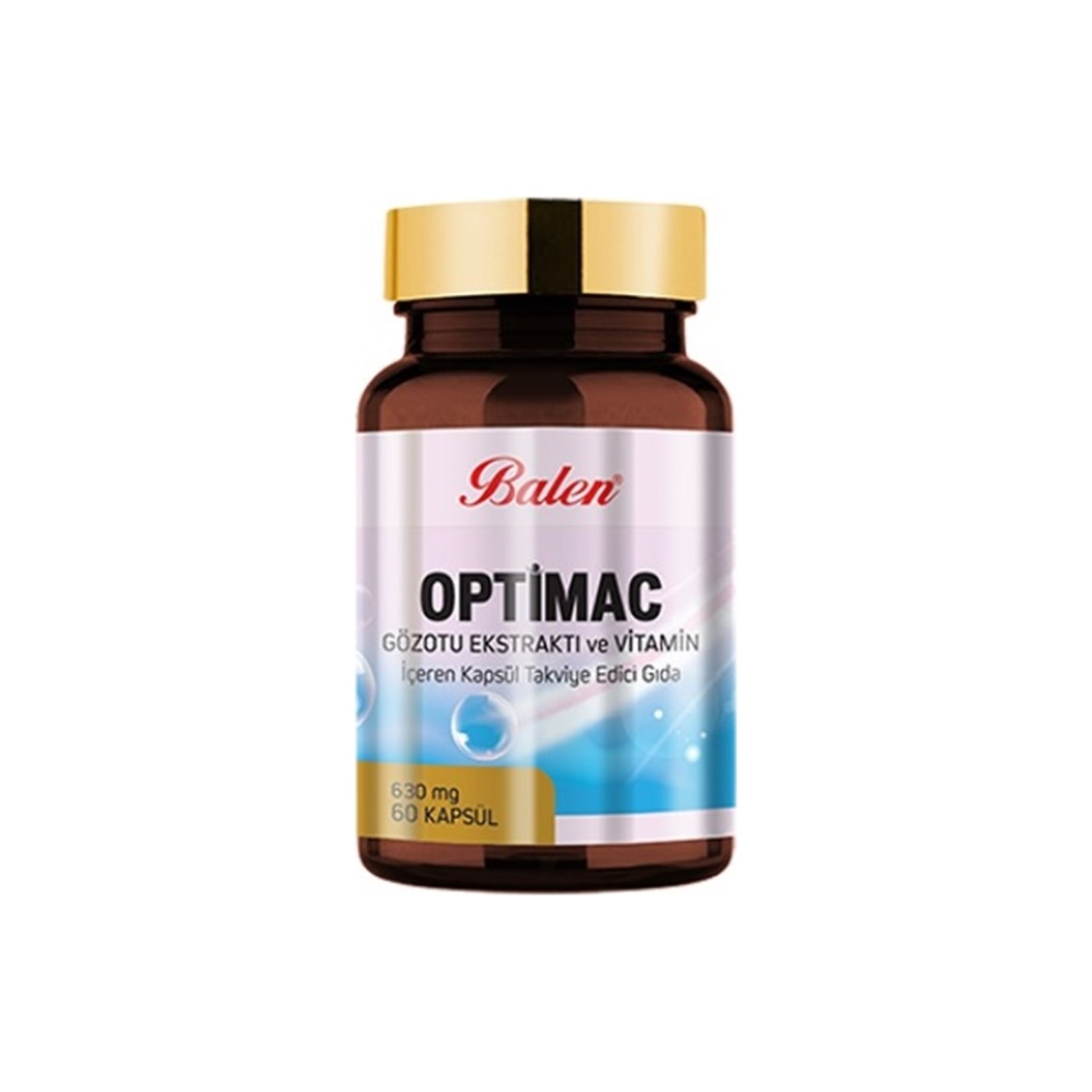 Экстракт очанки Balen Optimac Eyewort Extract, 60 капсул improve sleep melatonin capsules vitamin b6
