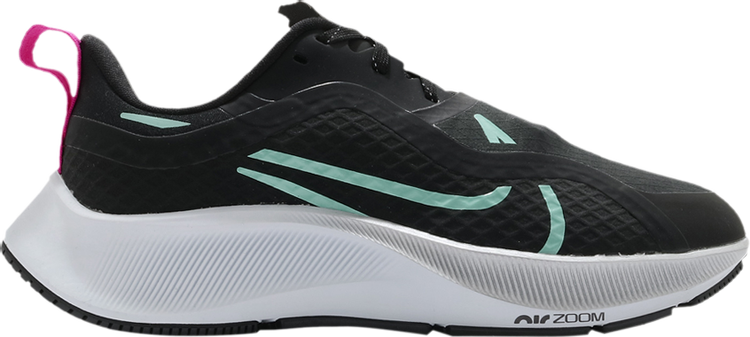 

Кроссовки Nike Wmns Air Zoom Pegasus 37 Shield 'Black Aurora Green', черный