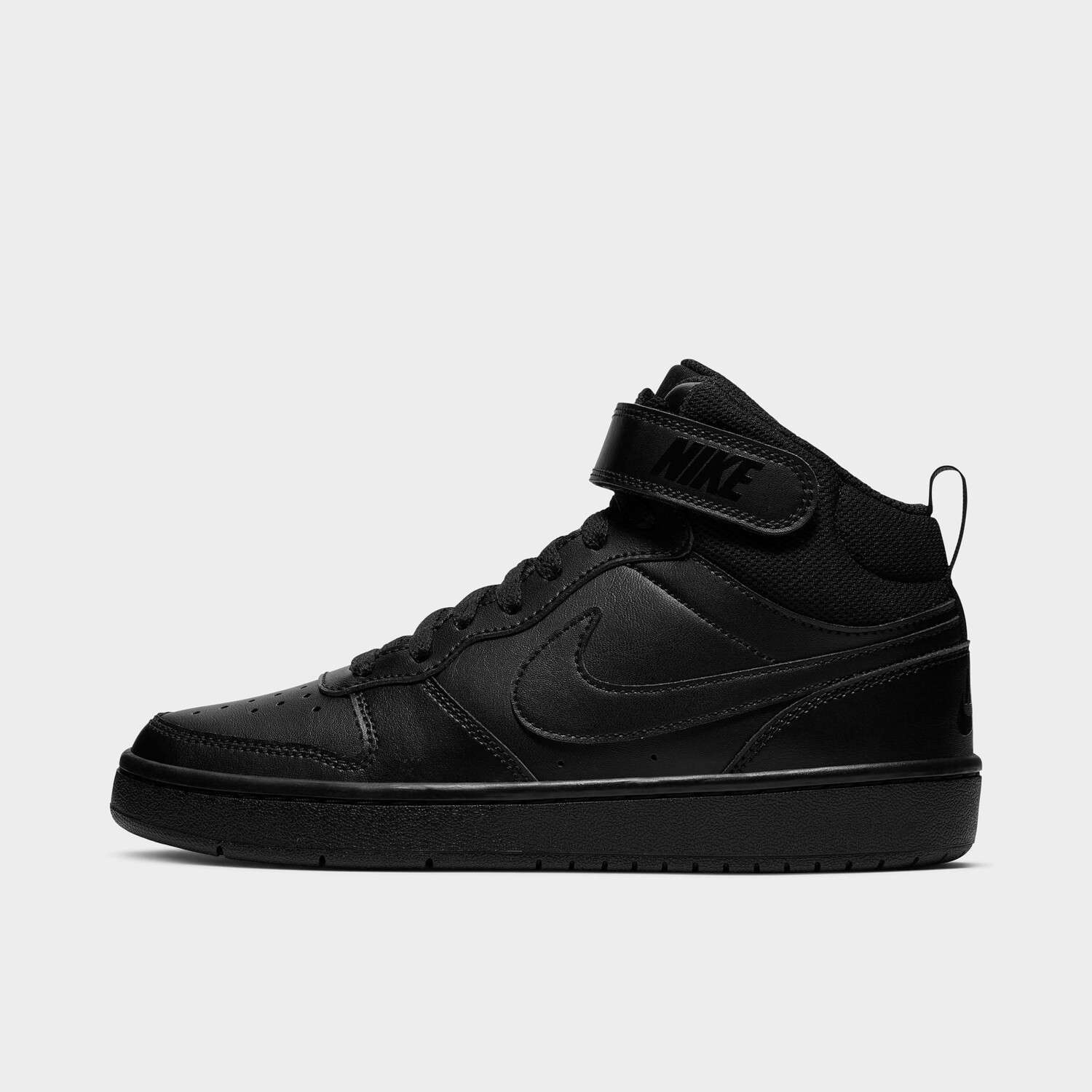 

Детские кроссовки высокие Nike Court Borough Mid 2, черный