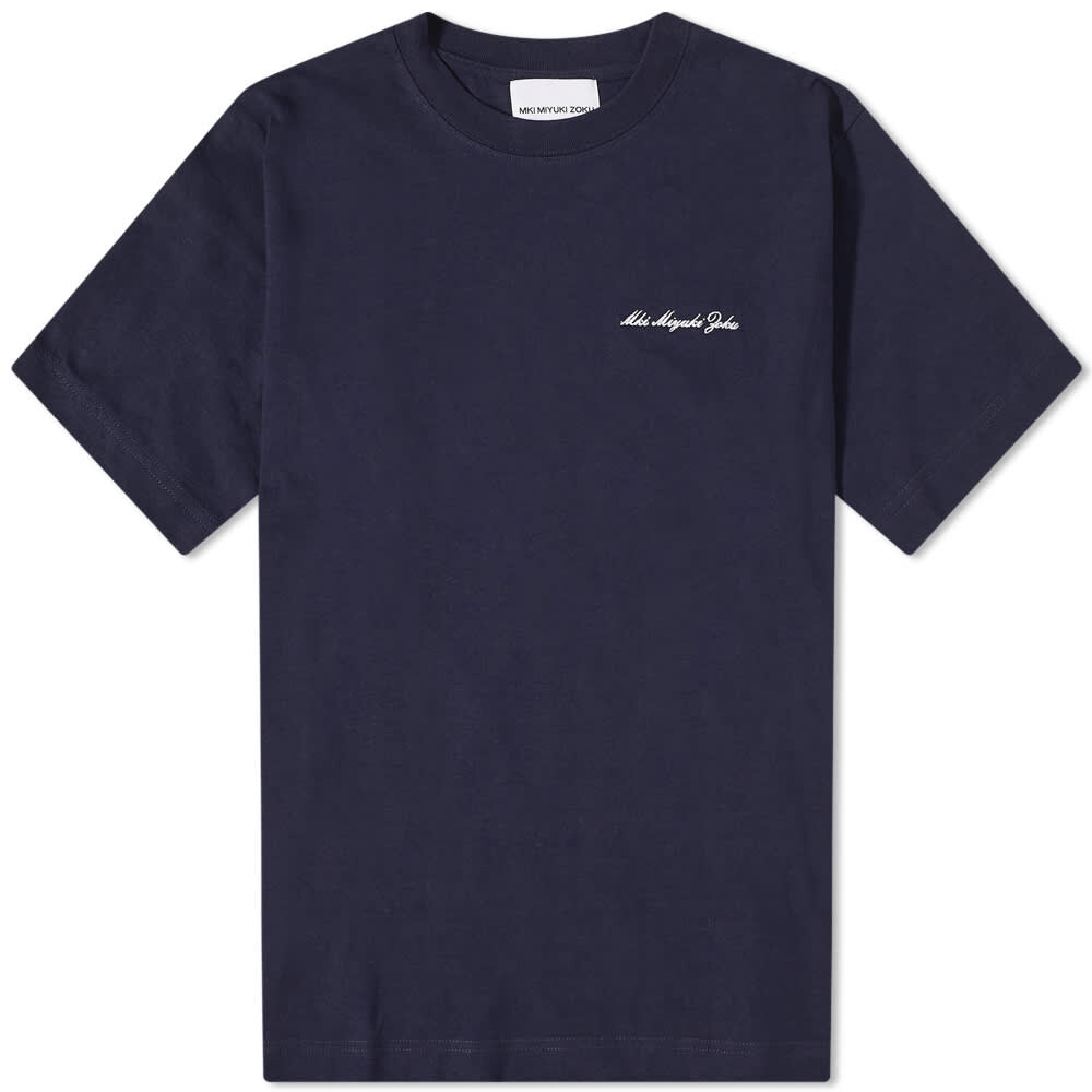 

Футболка MKI Embroidered Embassy Logo Tee, Черный