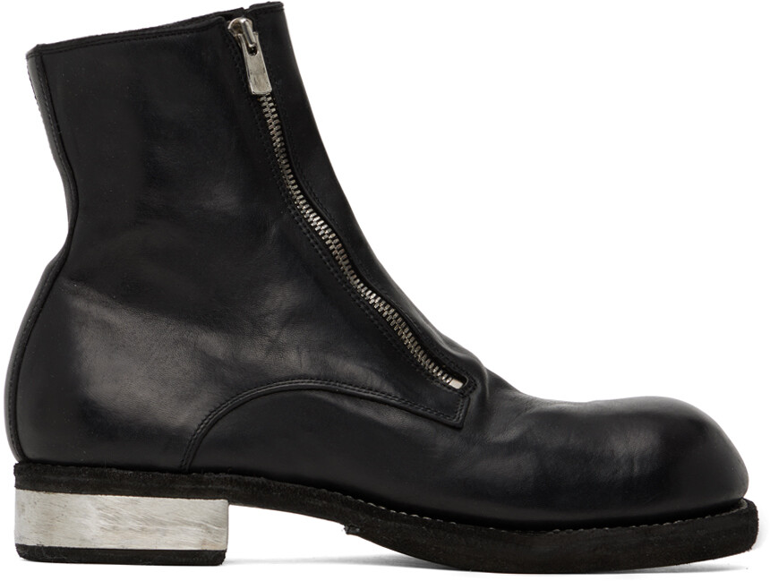 

Черные ботинки GR07FZI Guidi