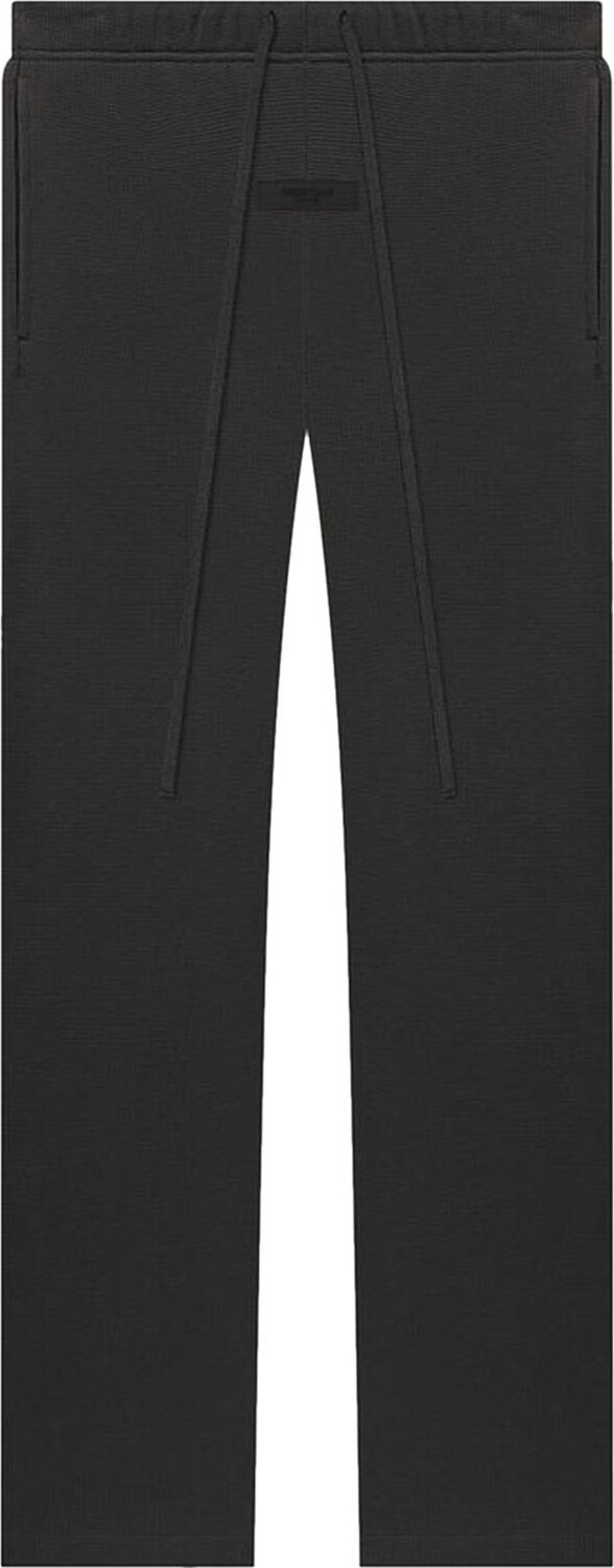 

Спортивные брюки Fear of God Essentials Relaxed Waffle Sweatpant 'Off Black', черный