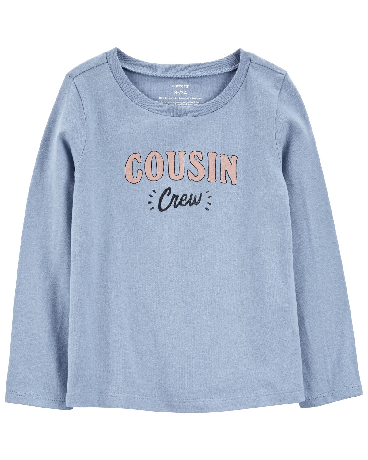 

Футболка Kid Cousin с круглым вырезом из джерси Carter's, синий