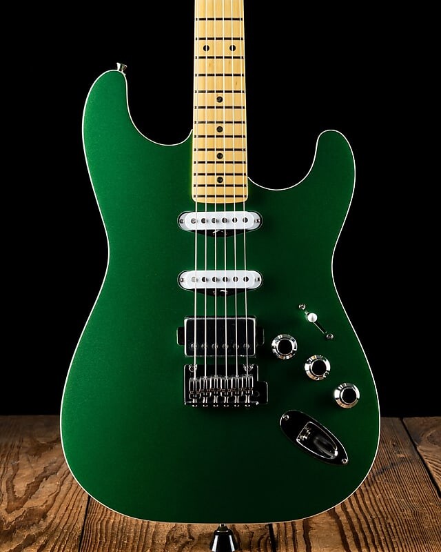 

Гитара Fender Aerodyne Special Stratocaster HSS, зелёный металлик