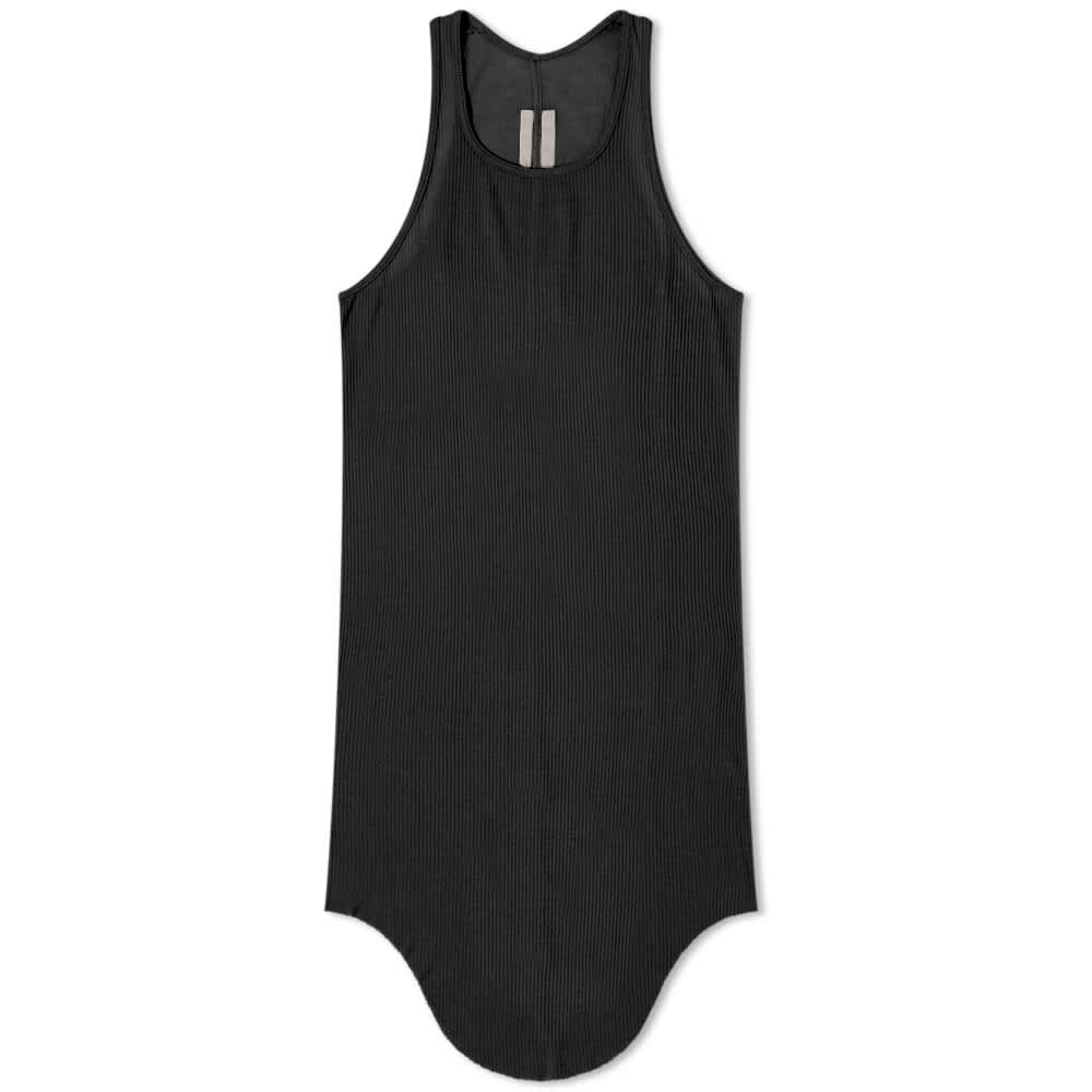 

Базовая майка в рубчик Rick Owens, Черный