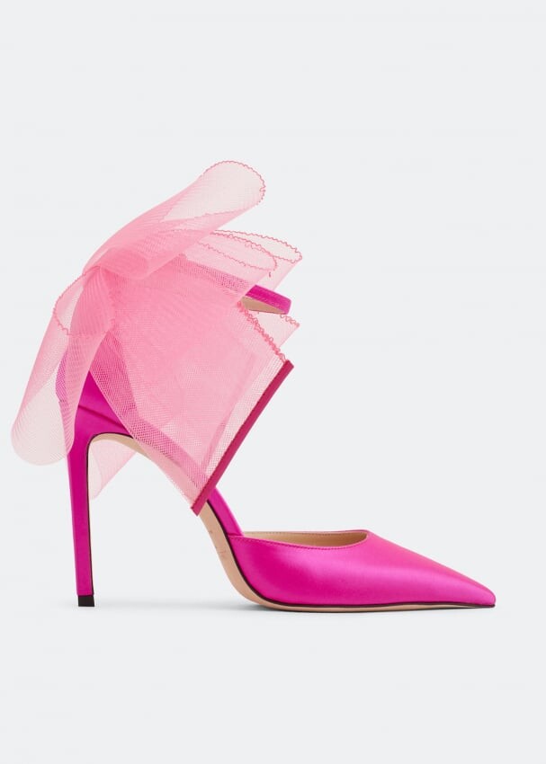 

Туфли JIMMY CHOO Averly 100 pumps , розовый