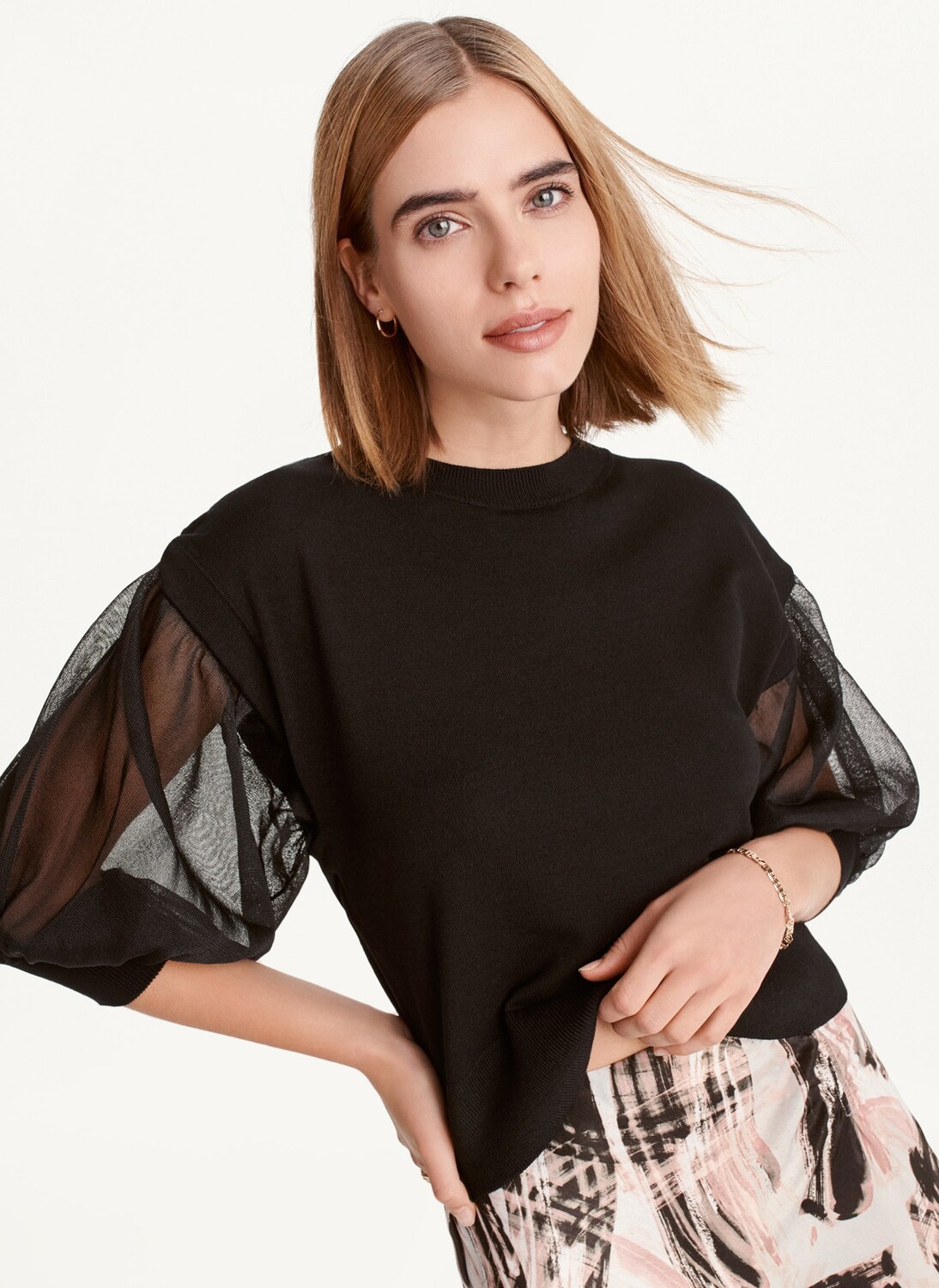 

Свитер Mixed Media DKNY