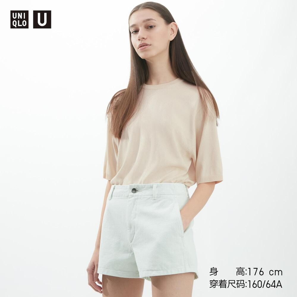 

Шорты серии U Uniqlo, синий