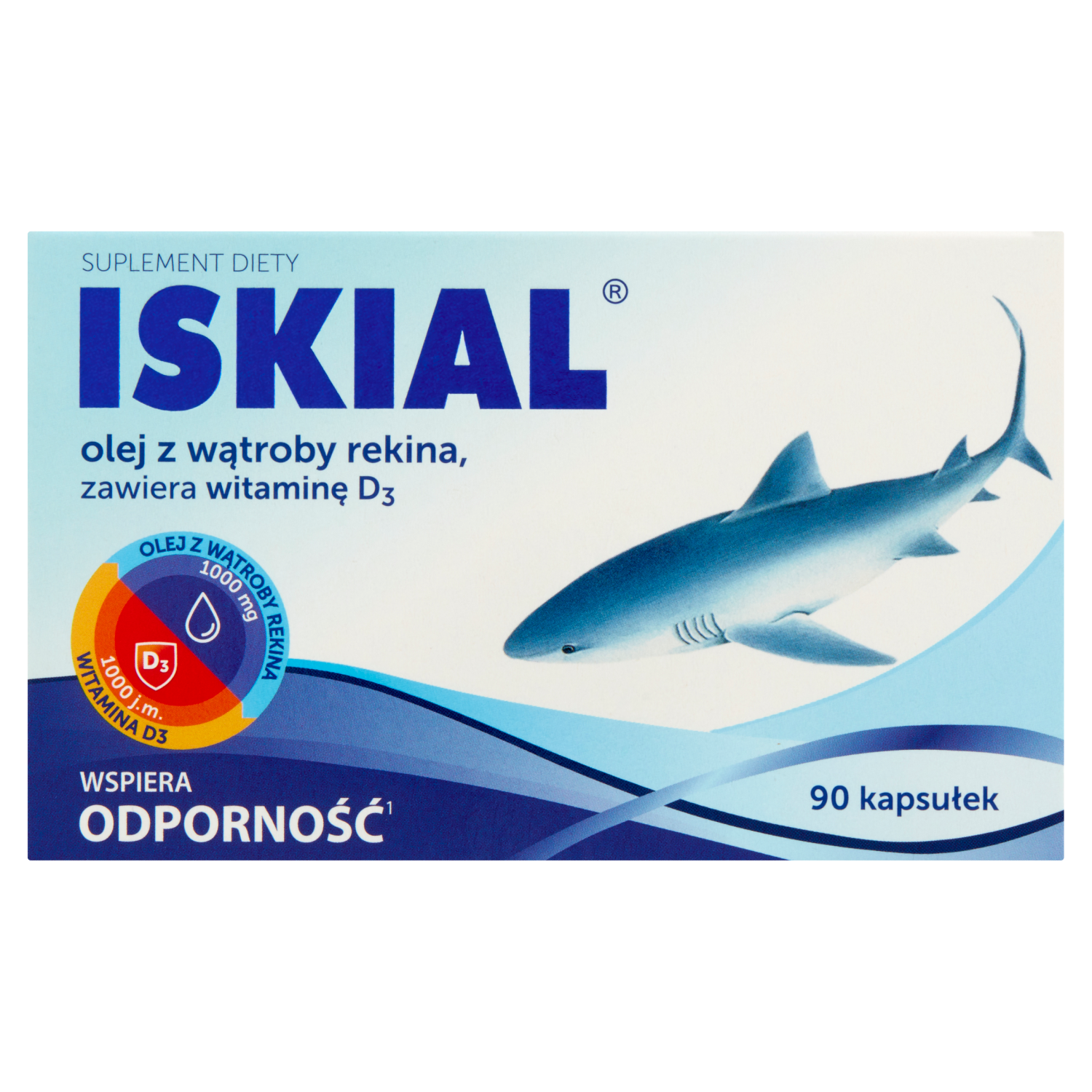 Iskial пищевая добавка, поддерживающая иммунитет, 90 кап./1 уп.