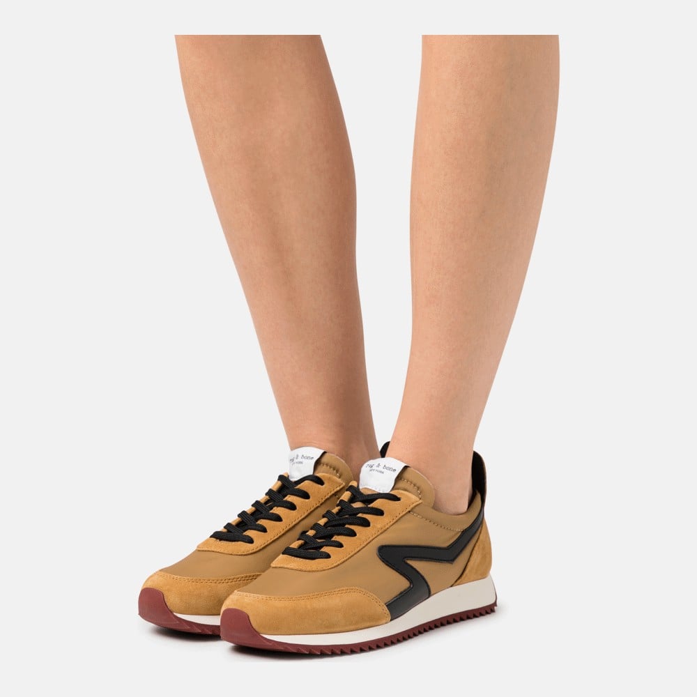 Кроссовки Rag & Bone Retro Runner, mustard - фото