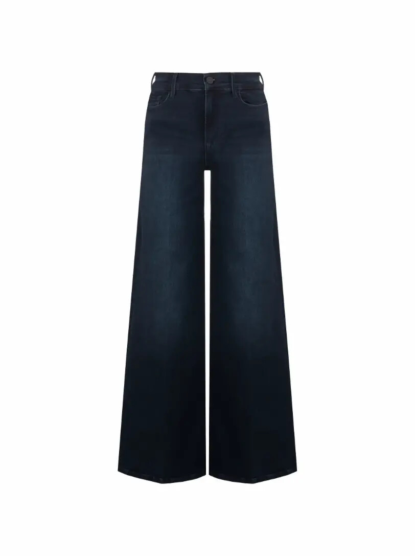 

Джинсы клеш с эффектом потертости Frame Denim