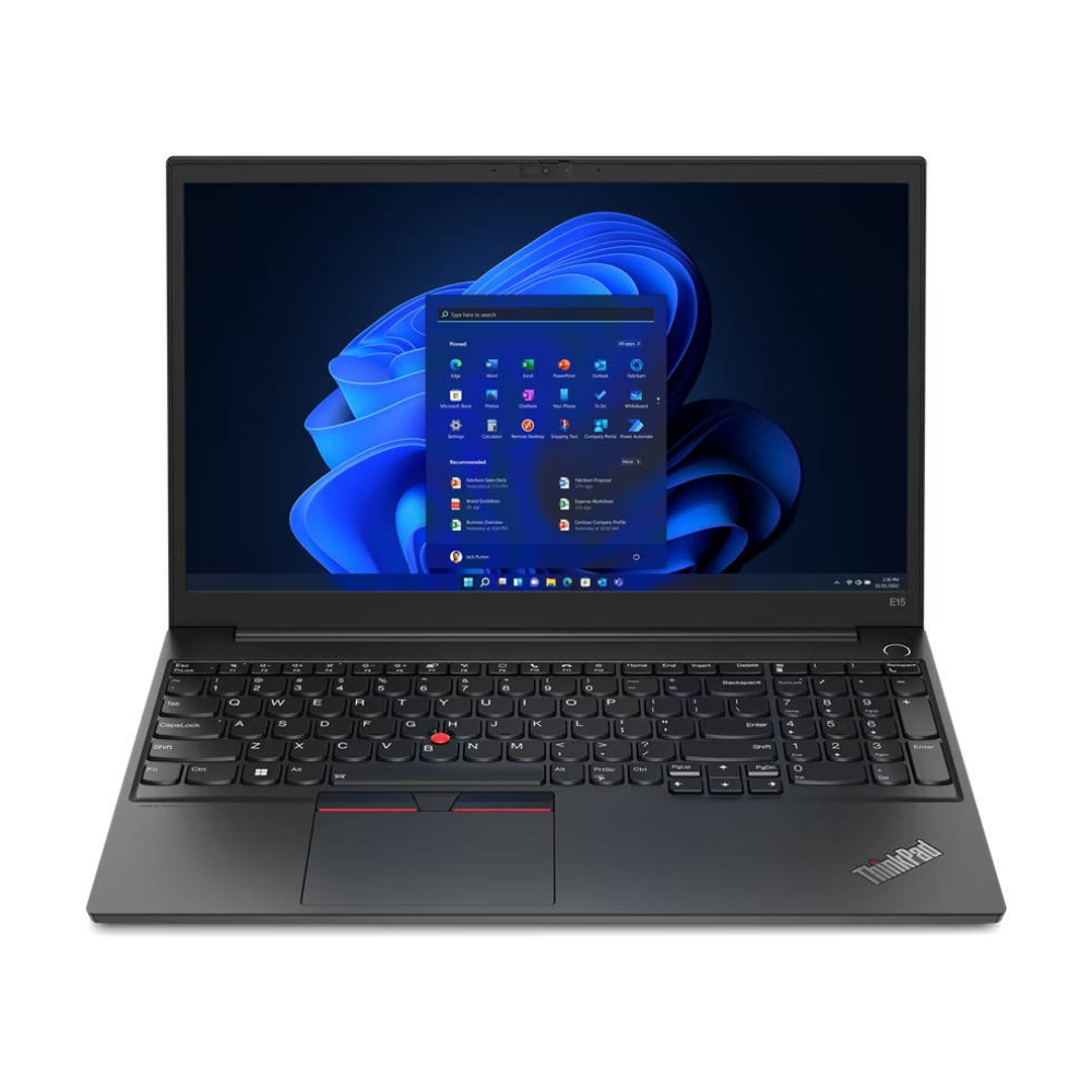 Ноутбук Lenovo ThinkPad E15 Gen 4, 15.6, 8 ГБ/256 ГБ, i5-1235U, GeForce MX550, черный, английская/арабская клавиатура ноутбук lenovo thinkpad e15 15 6 8 гб 256 гб 20td00evad