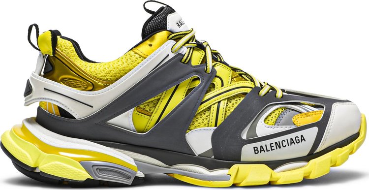Кроссовки Balenciaga Track Trainer Yellow Grey, желтый кроссовки criminal damage chase trainer grey