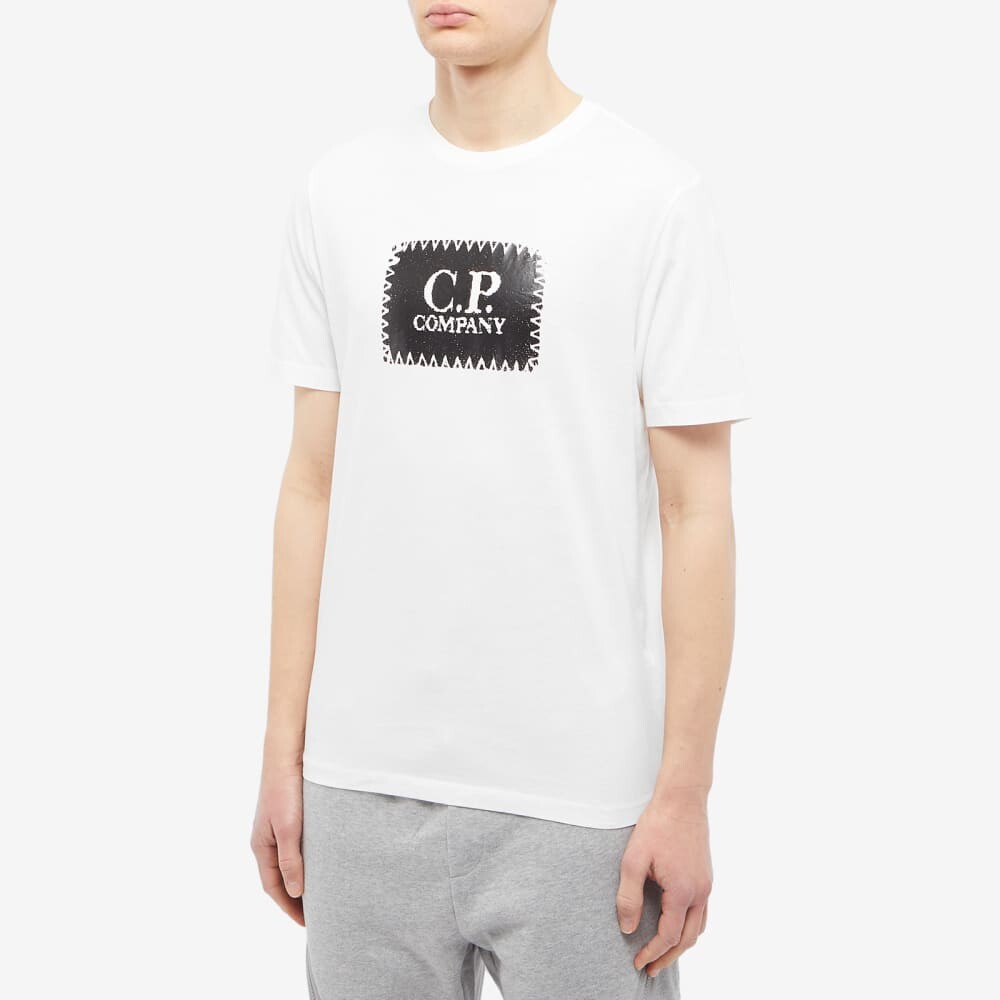 

Футболка C.P. Company Stitch Logo Tee, Серый
