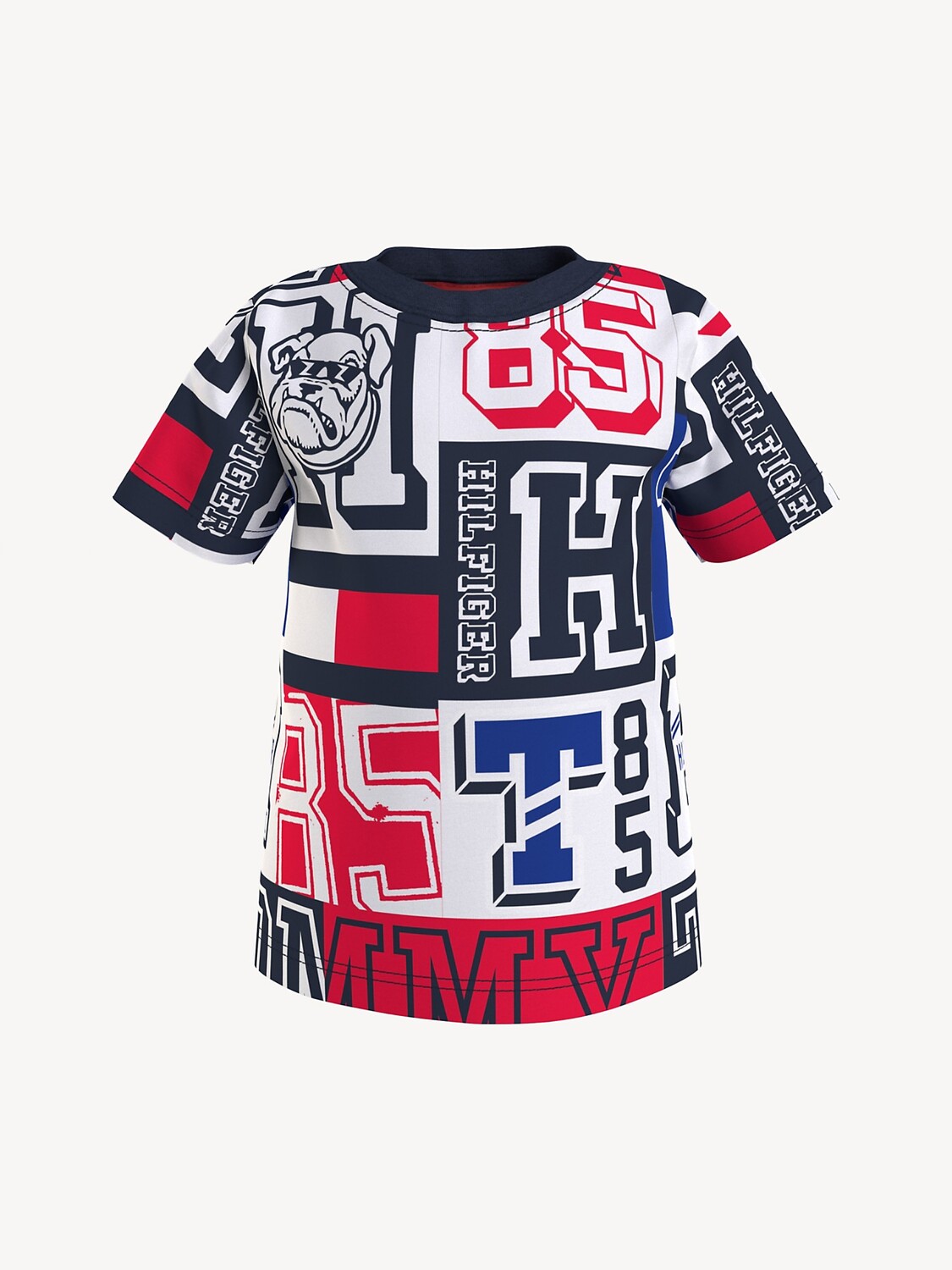 

Детская футболка tommy Tommy Hilfiger, свежий белый