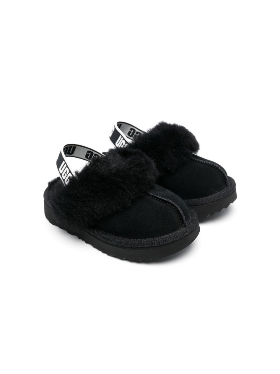 

UGG Kids слиперы Toddlers Funkette, черный