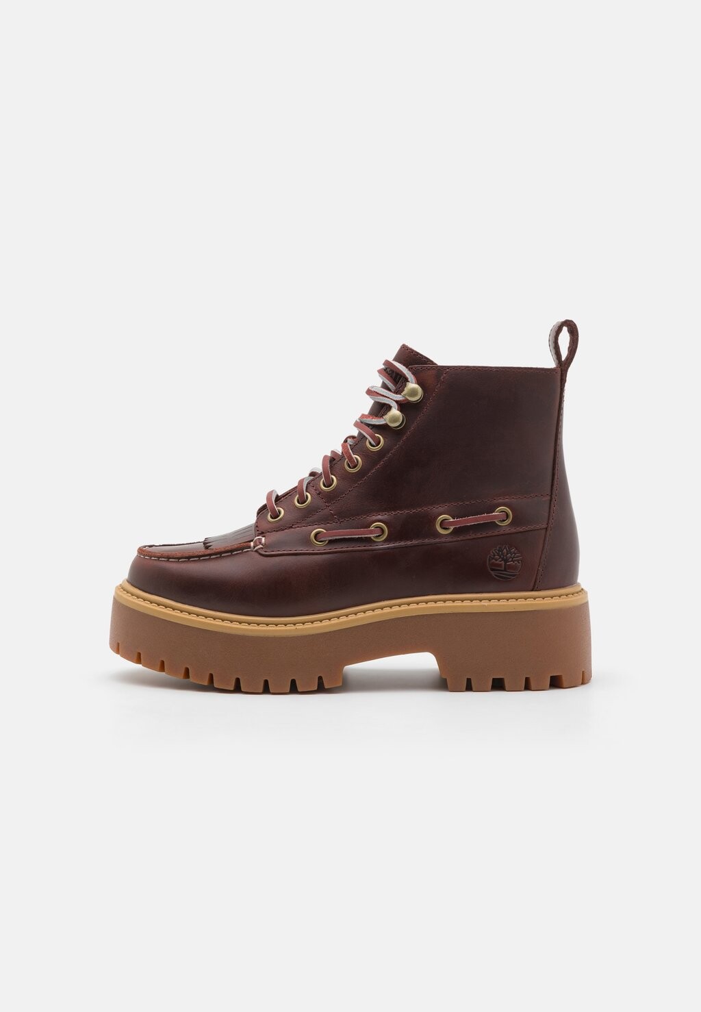 

Ботильоны на шнуровке STONE STREET MID Timberland, Бордо