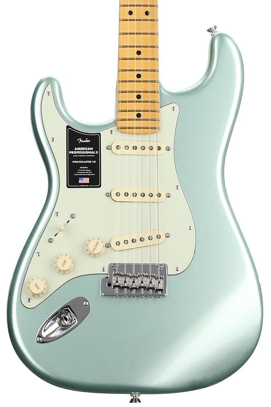 

Электрогитара Fender American Professional II Stratocaster Left-handed - Mystic Surf Green with Maple Fingerboard