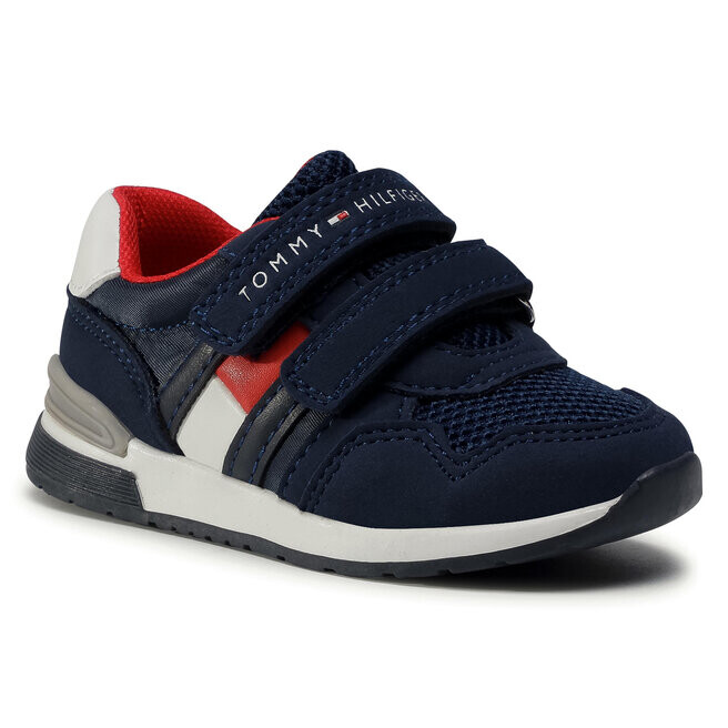 

Кроссовки Tommy Hilfiger LowCut Velcro, темно-синий