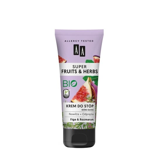 

Крем для ног с розмарином и инжиром, 75мл AA, FRUITS&HERBS