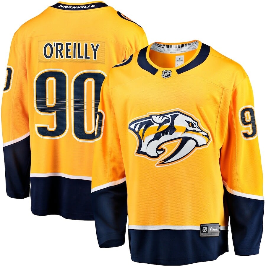 

Джерси Fanatics Branded Nashville Predators, золотой