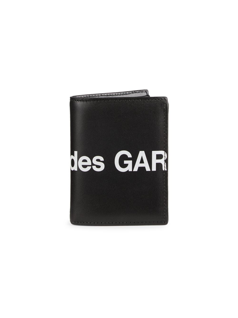 

Огромный кожаный бумажник с логотипом Comme des Garçons, черный