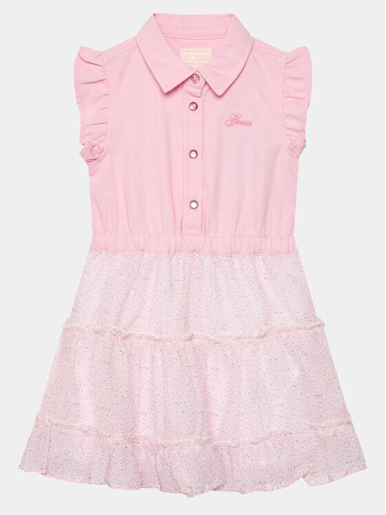 

Платье стандартного кроя Guess, розовый