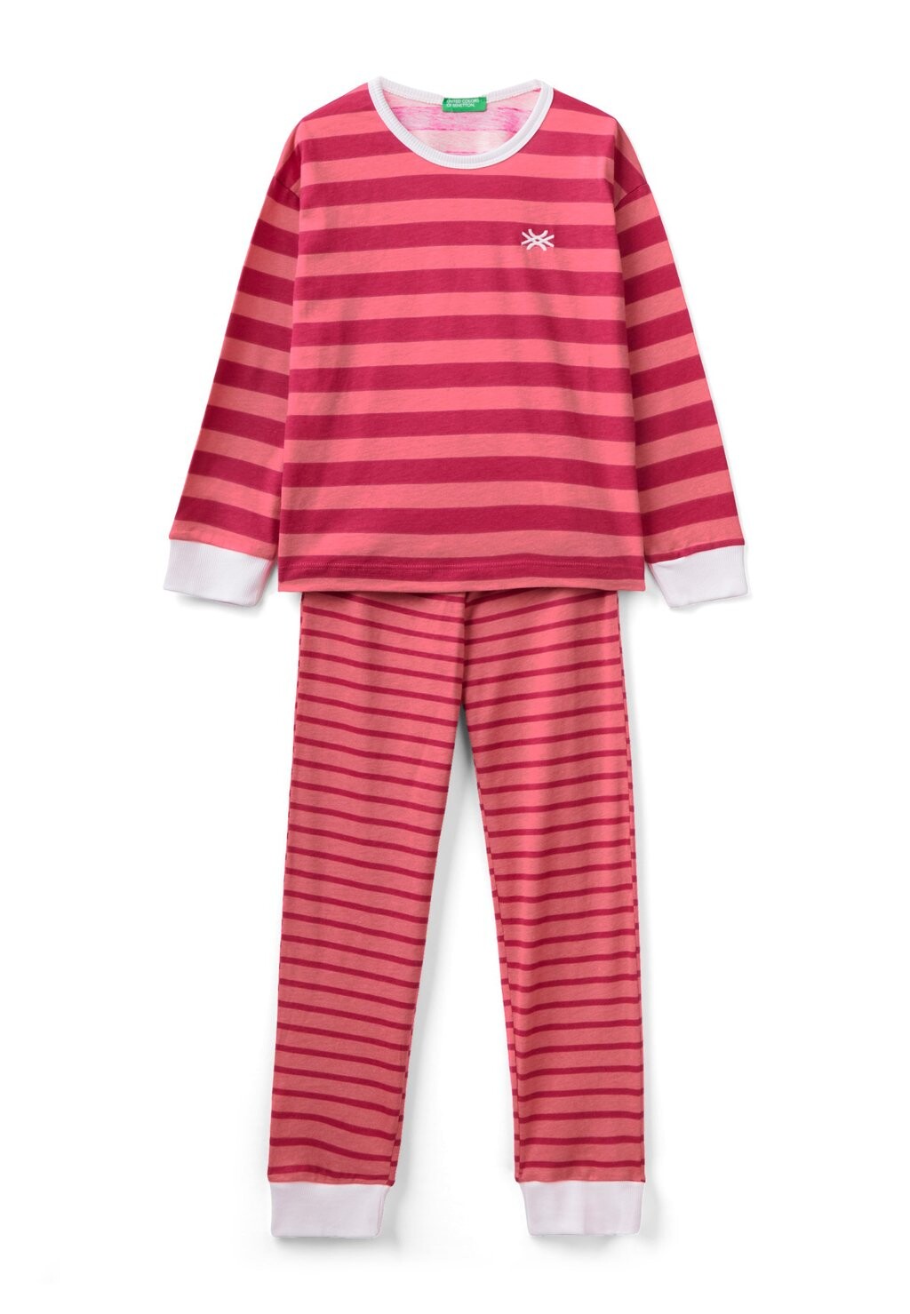 

Пижама РАЗНЫЕ ДЛЯ With EM United Colors of Benetton, цвет neon pink