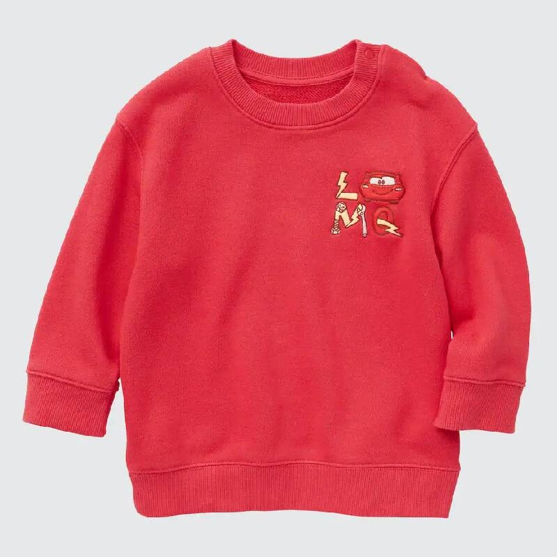 

Толстовка для малышей Uniqlo Toddler Pixar Collection UT, красный