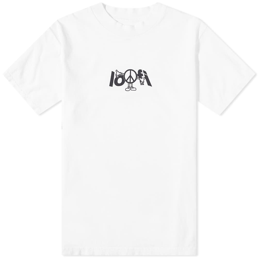 

Футболка Lo-Fi Peace Logo Tee, Белый