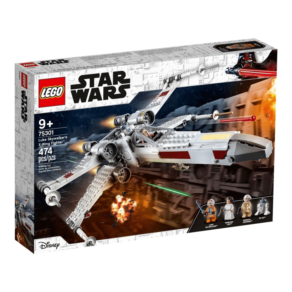 Конструктор LEGO Star Wars 75301 Истребитель типа Х Люка Скайуокера конструктор lego star wars 75301 истребитель типа х люка скайуокера 474 дет