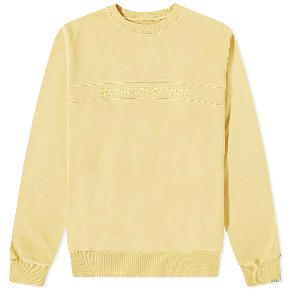 

Толстовка thisisneverthat SP-Logo Crew Sweat, Желтый