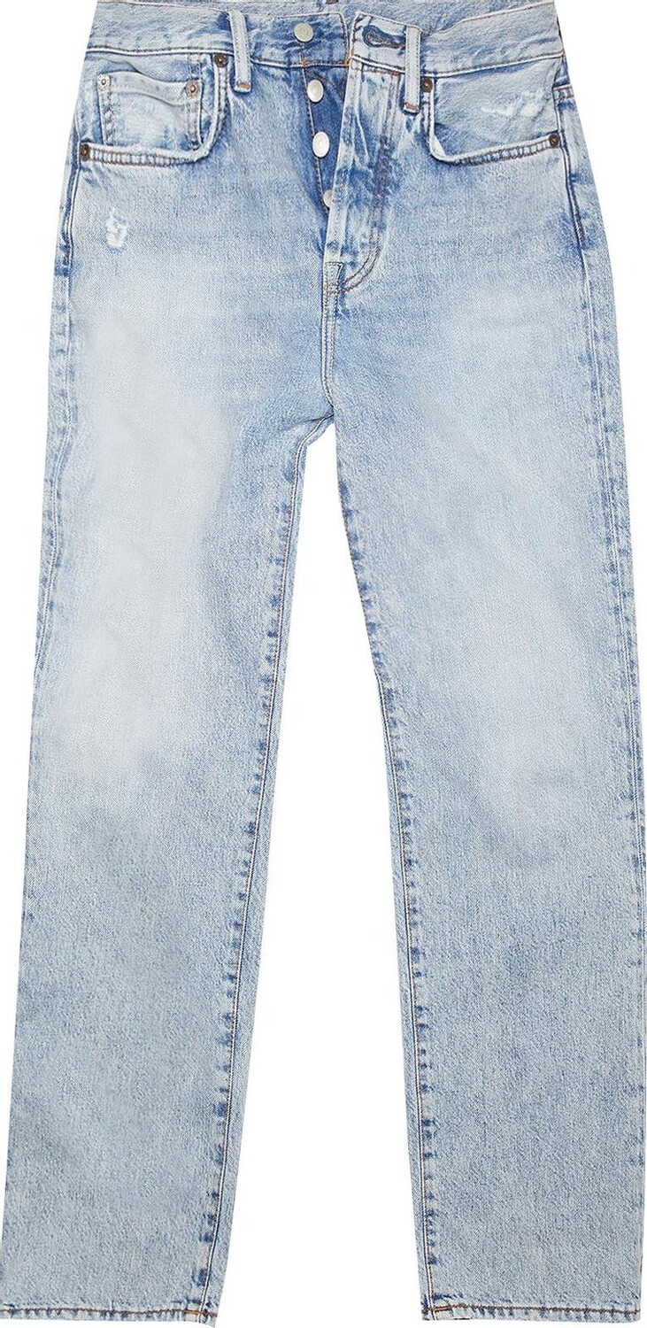 Джинсы Acne Studios Straight Fit Jeans 'Light Blue', синий джинсы acne studios loose fit light blue синий