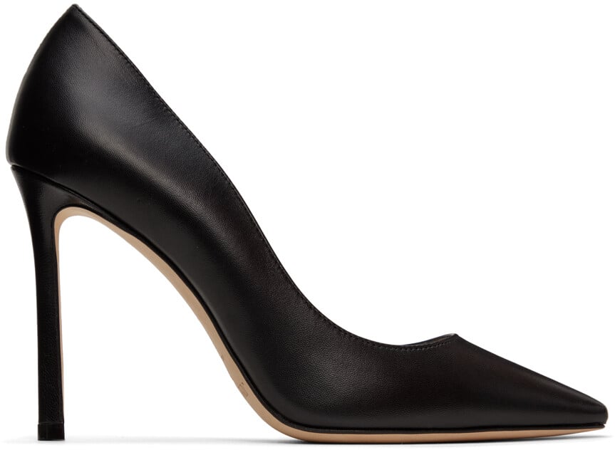 

Черные туфли на каблуке Romy 100 Jimmy Choo