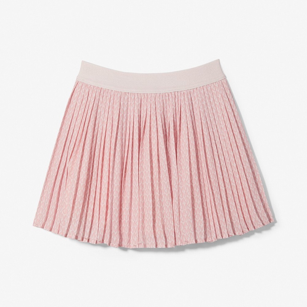 

Юбка Michael Kors Kids Pleated Logo, розовый