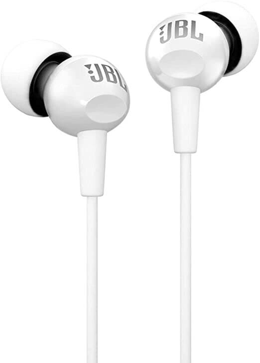 

Внутриканальные наушники JBL C100si, белый