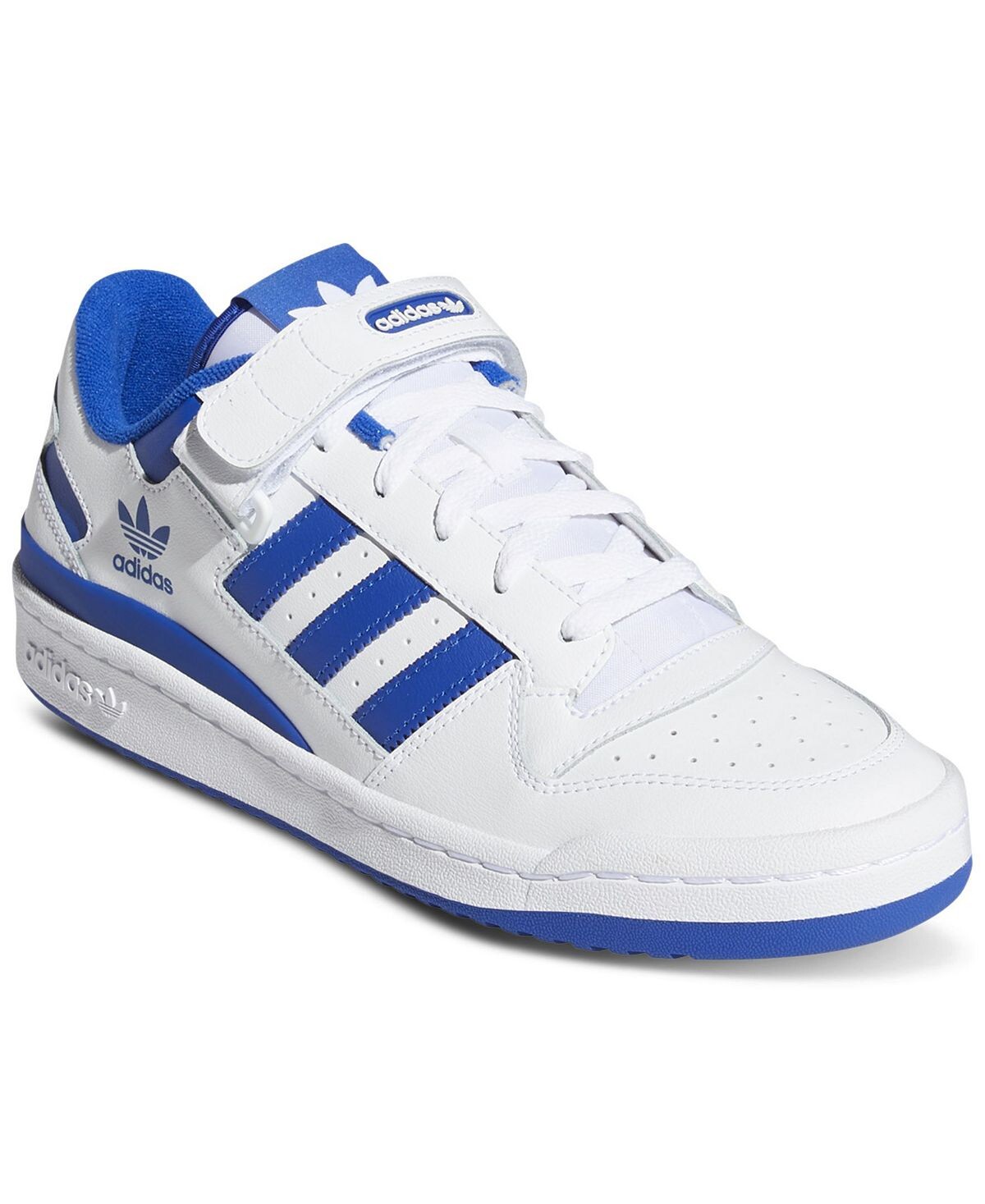 

Мужские низкие повседневные кроссовки forum от finish line adidas, белый