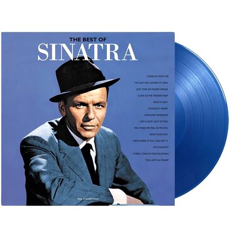 CD диск The Best Of Sinatra (Blue Colored Vinyl) | Frank Sinatra frank sinatra ultimate sinatra exclusive limited edition solid blue colored 2xlp vinyl capitol records