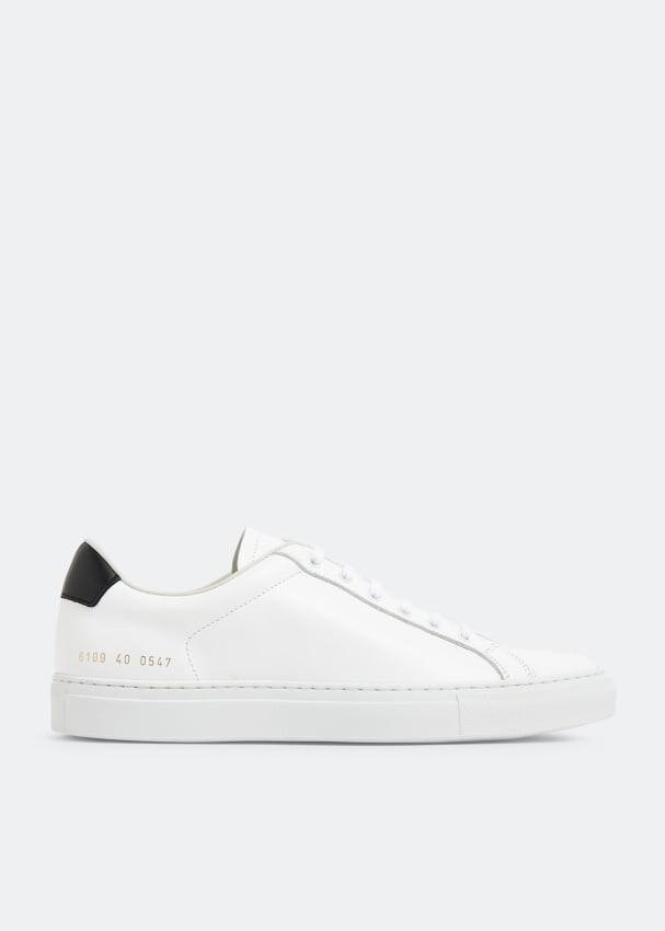 

Кроссовки COMMON PROJECTS Retro low sneakers, белый