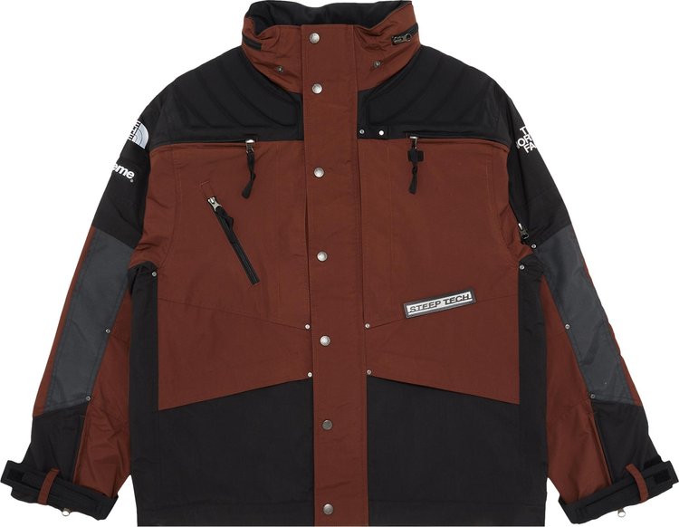 Supreme x The North Face Steep Tech Apogee Jacket Brown