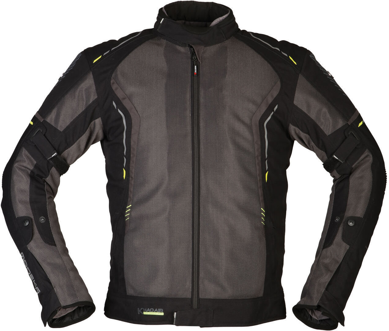 Куртка Modeka Khao Air мотоциклетная текстильная, темно-серый/черный мотоциклетная текстильная куртка khao air modeka черный серый неоновый