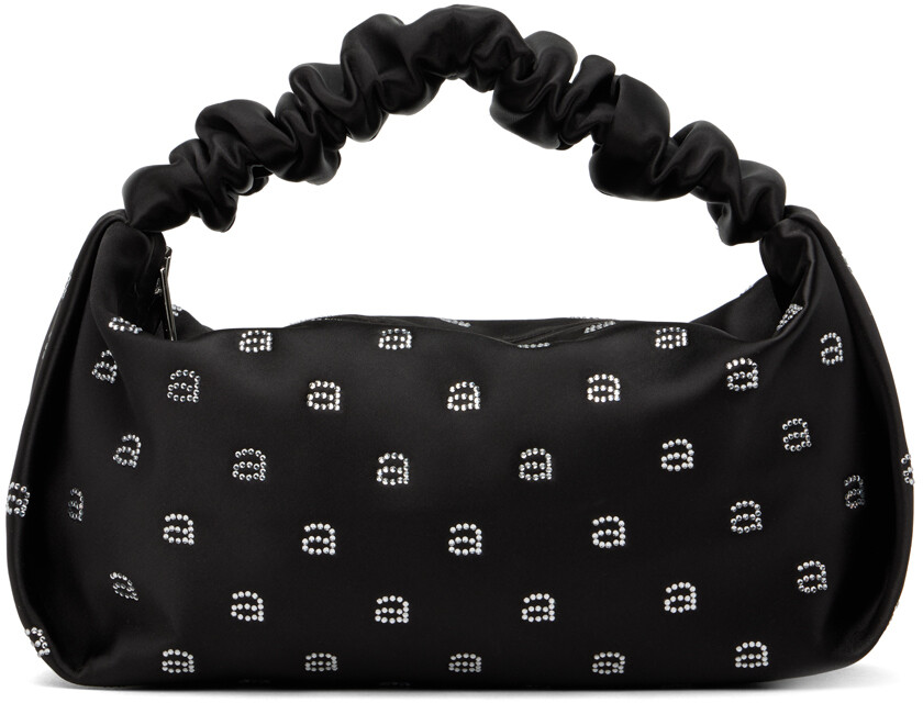 

Черная мини-сумка с ручкой сверху Alexander Wang