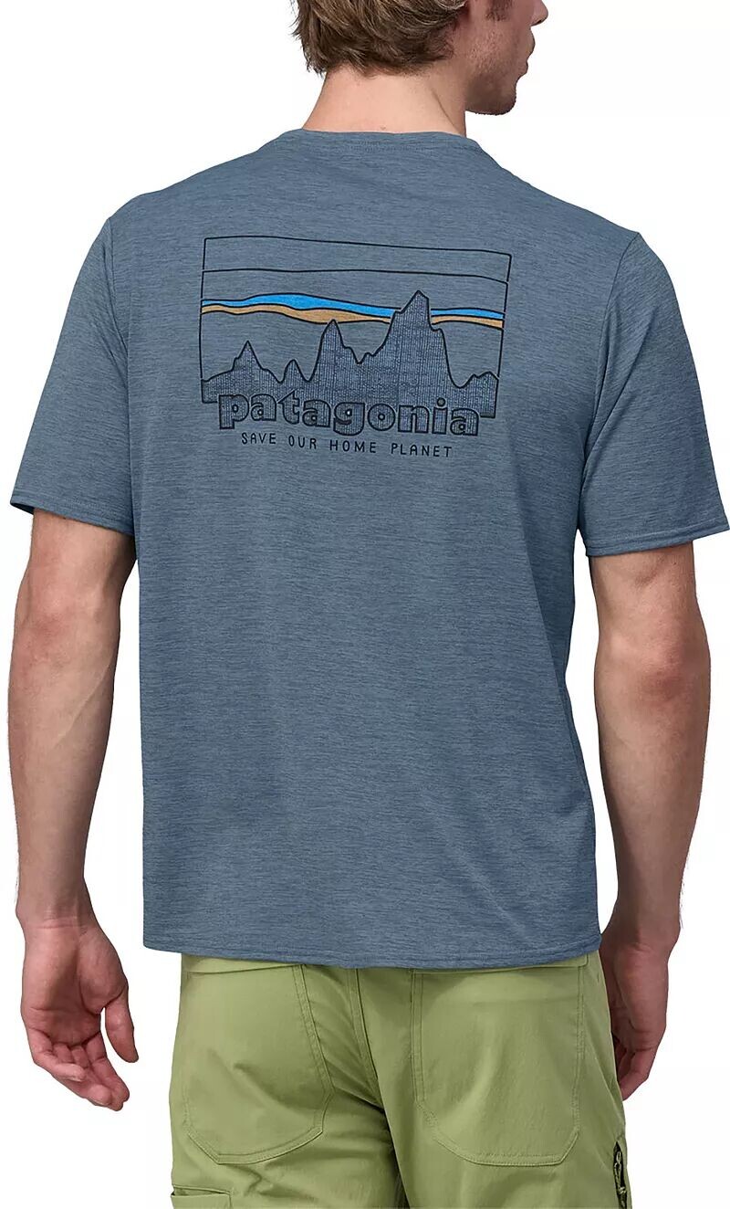 

Мужская рубашка Patagonia Capilene Cool на каждый день с рисунком