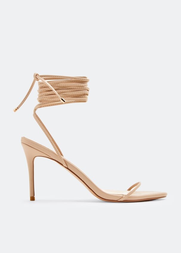 

Сандалии FEMME LA 3.0 Barely there lace-up sandals, бежевый