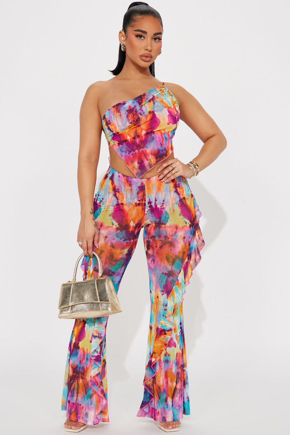 

Брюки Fashion Nova ST40450PAP, разноцветный
