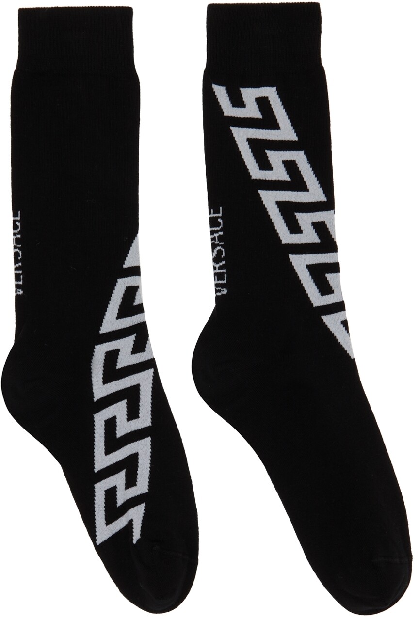 

Черные носки Greca Versace