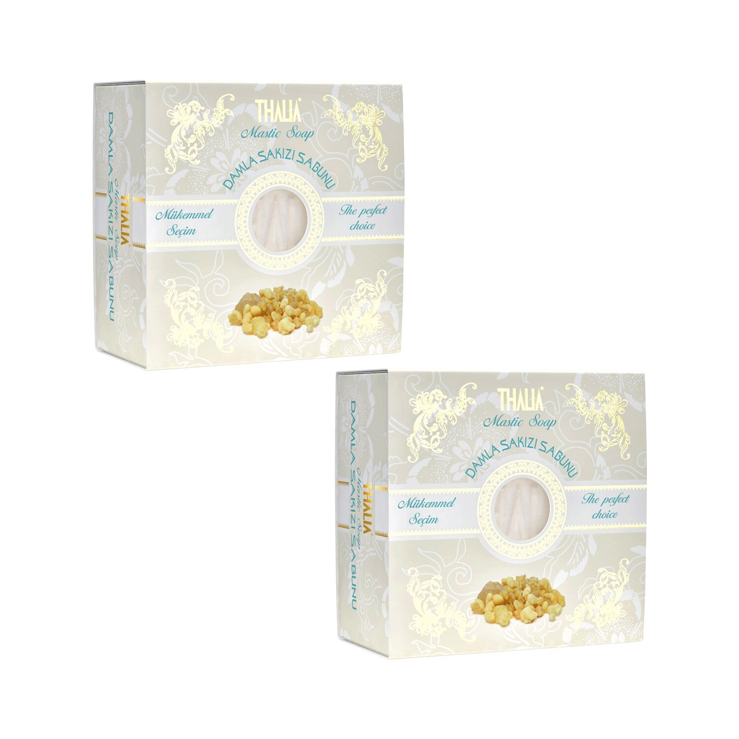

Мыло Thalia Natural Gum Drop, 2 x 150 г