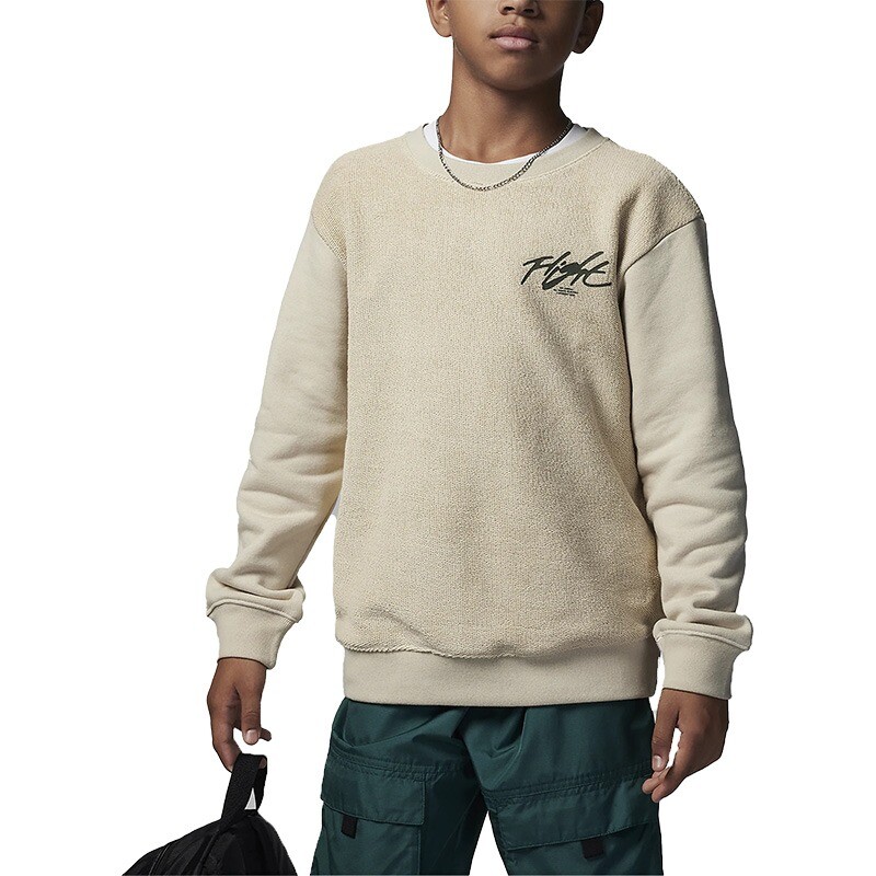 

Свитшот Nike Air Jordan Sports Casual, бежевый