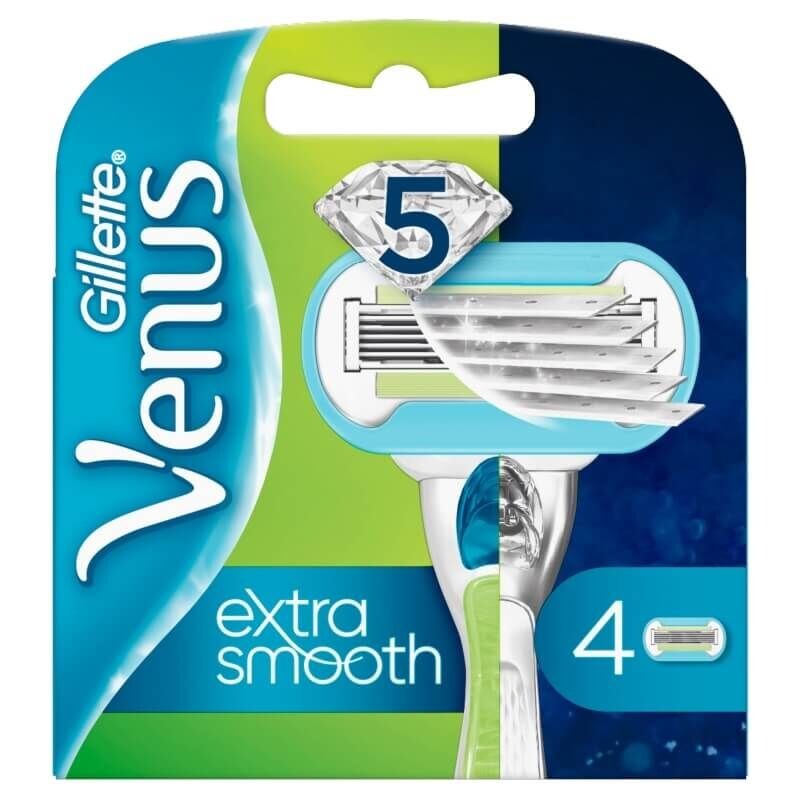 

Gillette Venus Extra Smooth картриджи для бритвы, 4 шт.